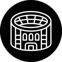 design de ícone de vetor de estádio