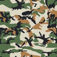 padrão uniforme de camuflagem estilo exército vetor