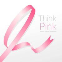 Pense Pink Poster Vector