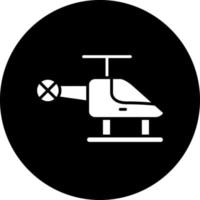 design de ícone de vetor de helicóptero