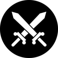 design de ícone de vetor de espada