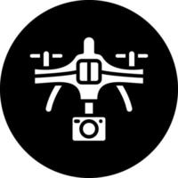 design de ícone de vetor de drone