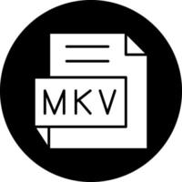 mkv vetor ícone Projeto