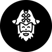 pirata barba vetor ícone Projeto