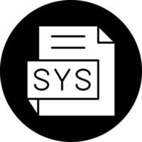 sys vetor ícone Projeto