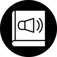 audio livro vetor ícone Projeto