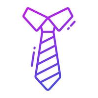 grandes peça do pano este atado por aí a pescoço, moda gravata vetor