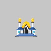 mesquita construção dentro pixel arte estilo vetor