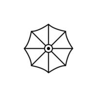 guarda-chuva vetor ícone ilustração