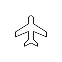 aeroporto placa vetor ícone ilustração