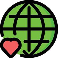 ambiente verde amor planeta Salve  mundo vetor
