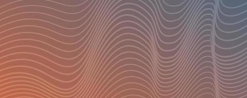 moderno colorida gradiente fundo com onda linhas. Castanho geométrico abstrato apresentação pano de fundo. vetor ilustração