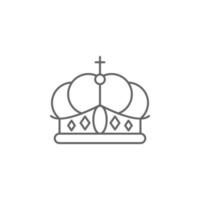 coroa, Holanda vetor ícone ilustração