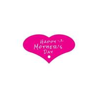 cartão feliz dia das mães vetor