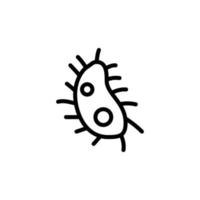 bactéria vetor ícone ilustração