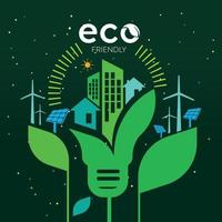 ecologia e preservação do meio ambiente concepção de conceito de ideia criativa vetor