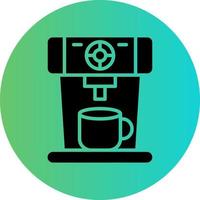 design de ícone de vetor de máquina de café