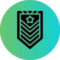 exército divisa vetor ícone Projeto