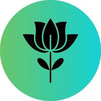 design de ícone de vetor de tulipa
