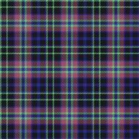 vetor de padrão xadrez, fundo de tecido tartan