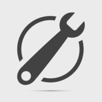 ícone de ferramenta de serviço vetor