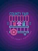 Impressionante County Fair Vetores