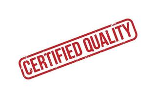 certificado qualidade borracha carimbo foca vetor