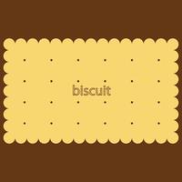 uma bolacha, chá e café biscoitos, bolacha vetor ilustração, Castanho cor, adequado para educacional conteúdo e logotipo Projeto e Comida rótulo e bandeira, padaria e pastelaria sinal, mínimo ilustração