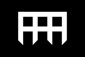 aaa logotipo vetor, carta logotipo. aaa abstrato inicial monograma carta alfabeto logotipo Projeto vetor