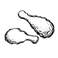 francês fritas. vetor clipart