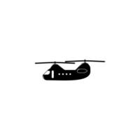 helicóptero vetor ícone ilustração