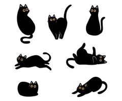 Gato Gatinho Desenhando Preto E - Gráfico vetorial grátis no Pixabay