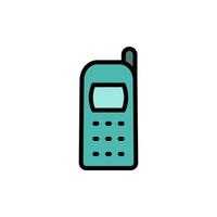 telefone, móvel, tecnologia vetor ícone ilustração