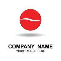 criativo companhia logotipo projeto, marca companhia logotipo com slogan modelo vetor