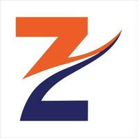 vetor de logotipo da letra z