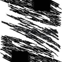 pinceladas vetoriais padrão sem emenda. rabiscos de tinta preta à mão livre, fundo abstrato de tinta. pinceladas, manchas, linhas, padrão de rabisco. desenho abstrato de papel de parede, ilustração vetorial de impressão têxtil vetor