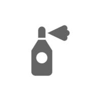 aerógrafo, Desodorante, spray vetor ícone ilustração