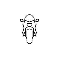 motocicleta, corrida vetor ícone ilustração