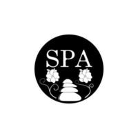 spa salão logotipo vetor ícone ilustração