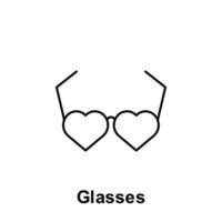 óculos vetor ícone ilustração