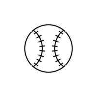 beisebol bola vetor ícone ilustração