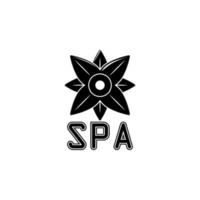 spa salão logotipo vetor ícone ilustração