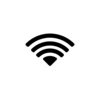 wi fi sinal vetor ícone ilustração