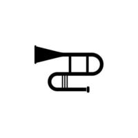 trombone vetor ícone ilustração