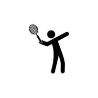 tênis jogador vetor ícone ilustração