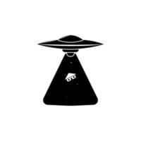 alienígenas levar casa vetor ícone ilustração