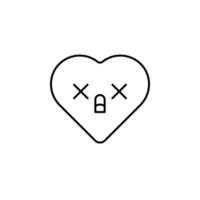 emoji pânico vetor ícone ilustração