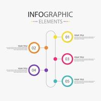 Linha do tempo vetor abstrato infográfico elementos com bala. o negócio infográficos.