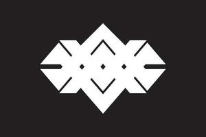 abstrato vetor logotipo com branco cor dentro luxo estilo quadrado vetor elemento logotipo Projeto. o negócio logotipo Projeto