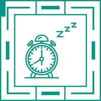 ícone de vetor de tempo de sono
